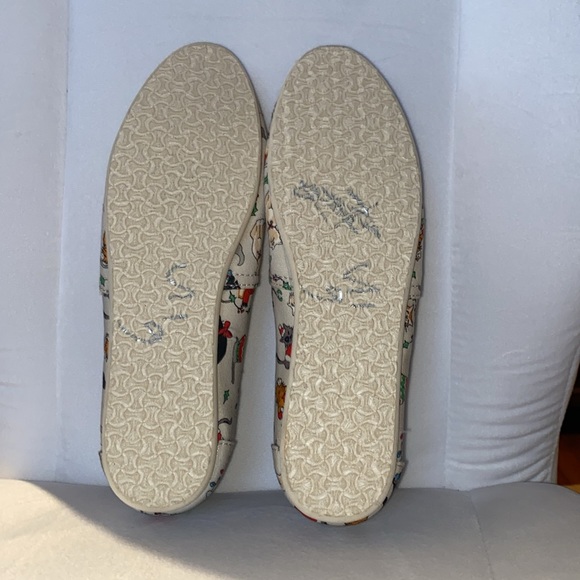 Tom's Christmas Cat Shoes size 8 - Picture 5 of 5